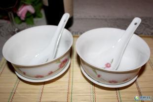 供应景德镇高档骨瓷餐具(桃花朵朵)_家居家具_世界工厂网中国产品信息库